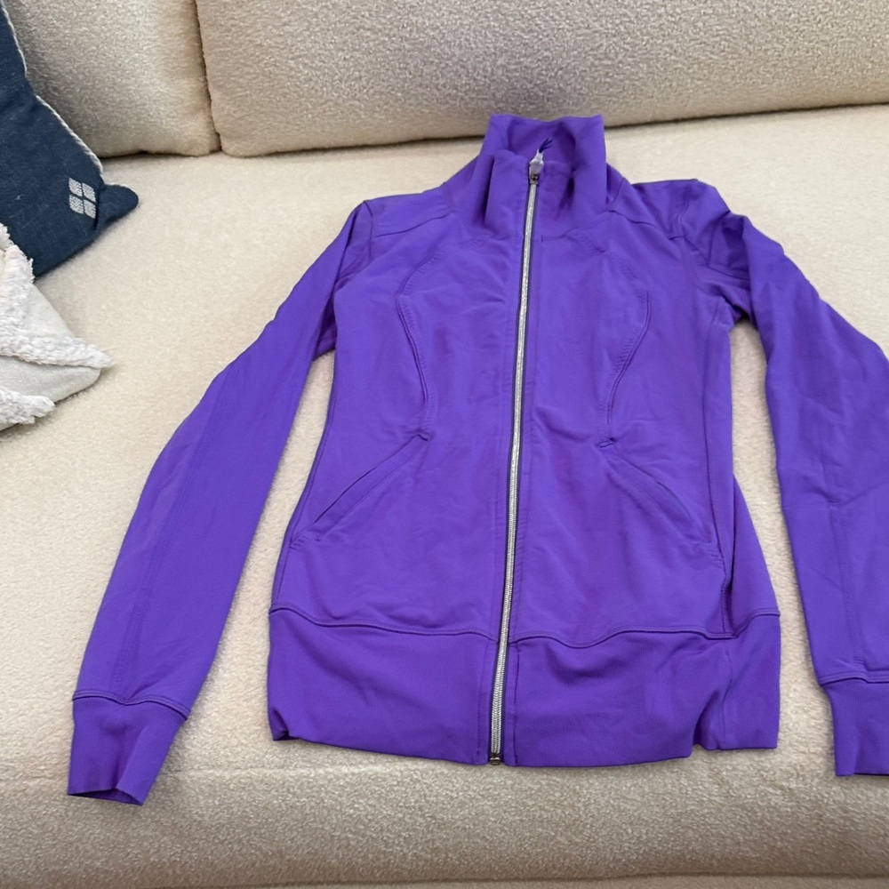 lululemon athletica Vibrant Purple Bomber Jacket